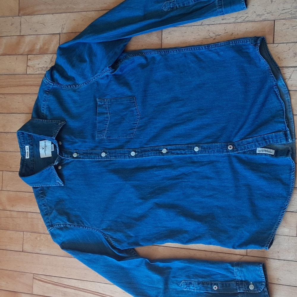 American Eagle Denim Shirt Men's